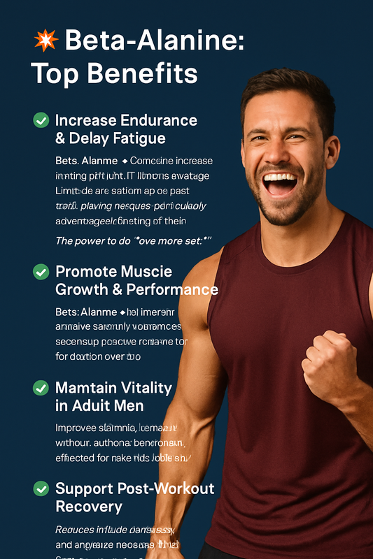 ⚡ What Is Beta-Alanine and Why Do ALPHAFUEL Men Use It?