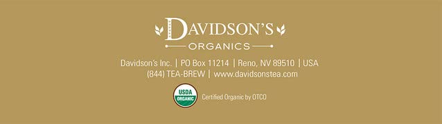 Davidson's Organics, Moringa Chamomile Lavender, 100-count Individually Wrapped Tea Bags