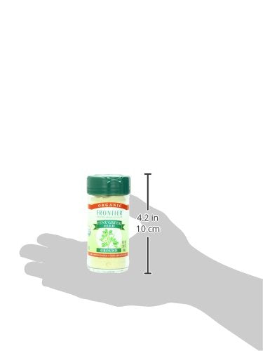 Frontier Organic Fenugreek Seed, Ground, 2 Ounce (Pack of 12)