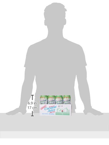 Amy & Brian Coconut Water with Pulp, 17.5 Fl Oz (Pack of 24)