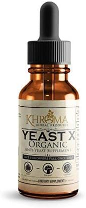 Yeast X - Organic Yeast Support - 30 Servings in a 2 oz Glass Bottle