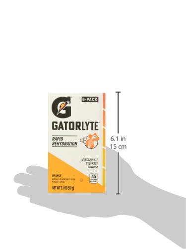 Gatorade Gatorlyte Powder Cherry Lime, 16.9oz, (Pack of 6)