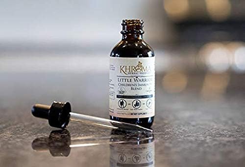 Little Warrior - Organic Children's Immunity Booster - 2 oz Delicious Liquid Supplement - by Khroma Herbs