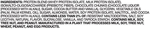 MusclePharm Combat Sport Bar, Chocolate Chip Cookie Dough, High Protein Bars, Combat Cravings, Fuel Performance & Meet Energy Demands, 20g Protein from Whey Protein, 5g Fiber, Gluten Free, 12 Bars