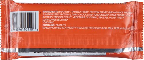ALOHA Organic Plant Based Protein Bars - Peanut Butter Cup Bar - Vegan, Low Sugar, Gluten-Free, Paleo, Low Carb, Non-GMO, No Stevia, No Erythritol