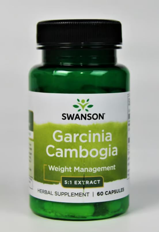 Swanson Garcinia Cambogia 5:1 Extract 80 Milligrams 60 Capsules