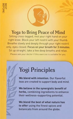 Yogi Tea Herbal Stress Relief, Honey Lavender 16 ct