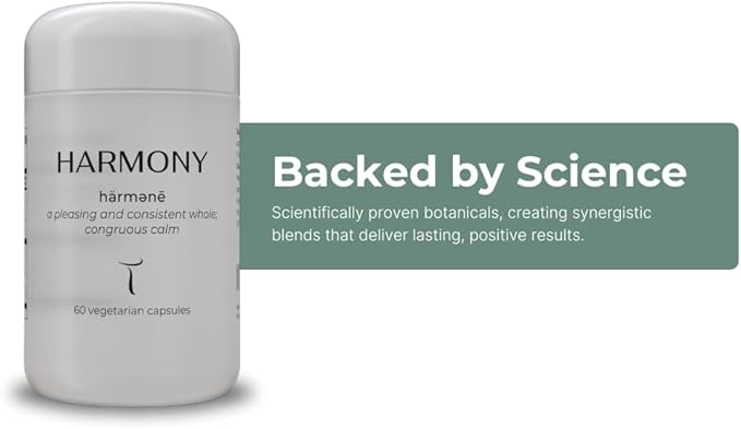 HARMONY Mushroom & Botanical Supplement by Setas – Organic Reishi & Lion’s Mane, Ashwagandha, Linden Tree & L-theanine to Support Mood, Stress Management, & Calm, Vegan & Non-GMO, 60-Day Supply