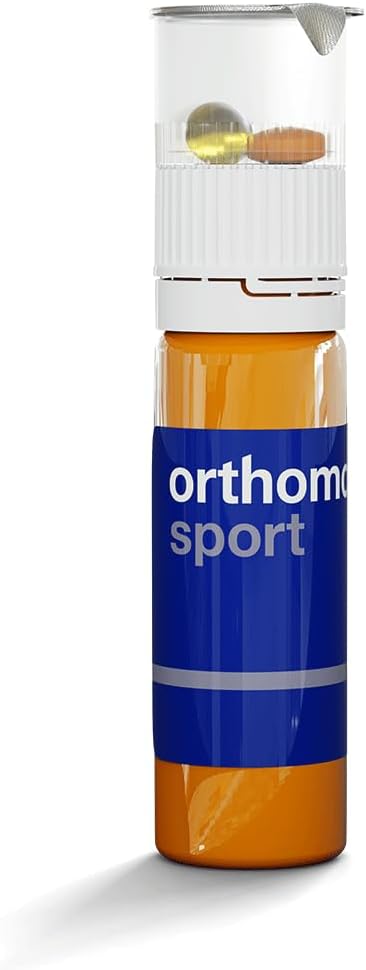 Orthomol Sport, 30-Day Supply, Premium Sports Nutrition Supplement with Vitamins A, B, C, D, E, Zinc, Iodine, Coenzyme Q10, L-Carnitine, Omega-3, and Essential Minerals for Optimal Performance