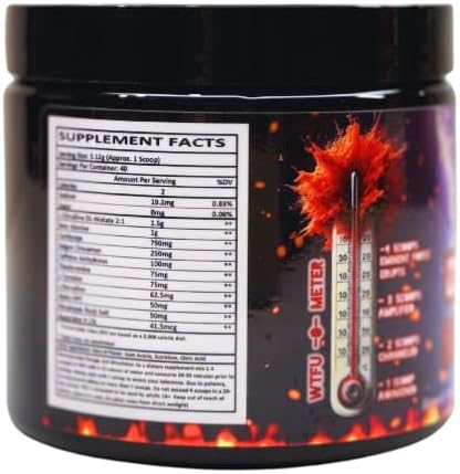 YEP Wake The Faith Up Pre-Workout - Strawberry Raspberry Twist - 40 Servings