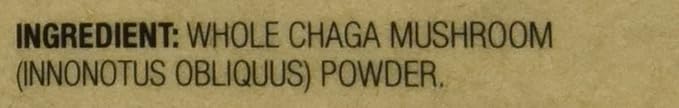 Sayan Siberian Pure Raw Coarse Chaga Powder 4 Oz / 113g – Premium Wild Forest Harvested Super Antioxidant Tea – Supports Immune System and Digestive Health – Focus, Energy, Clarity, Wellness - Non-GMO