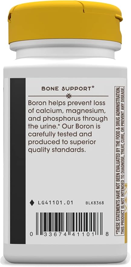 Nature's Way Boron Complex, Supports Bone Health*, 100 Capsules (Pack of 2)