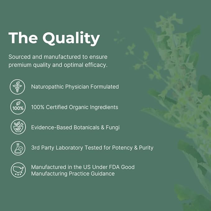 HARMONY Mushroom & Botanical Supplement by Setas – Organic Reishi & Lion’s Mane, Ashwagandha, Linden Tree & L-theanine to Support Mood, Stress Management, & Calm, Vegan & Non-GMO, 60-Day Supply