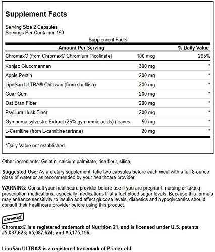 Swanson Glucomannan+ 300 Capsules