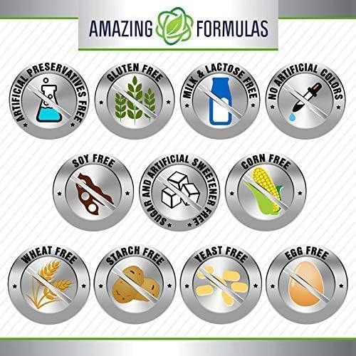 Amazing Formulas L-Arginine Supplement | 1000 Mg Per Serving | Tablets | Amino Acid Supplement for Women & Men | Non-GMO | Gluten Free | Made in USA (240 Count | 2 Pack)