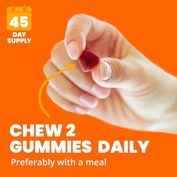 Sundown High Potency Zinc Gummies, 30mg, Supports Immune System Health, Elderberry Flavor, 90 Gummies