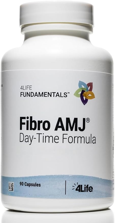 4Life Fibro AMJ Day Time Formula - with Magnesium and Boswellia Serrata Extract - 90 Capsules