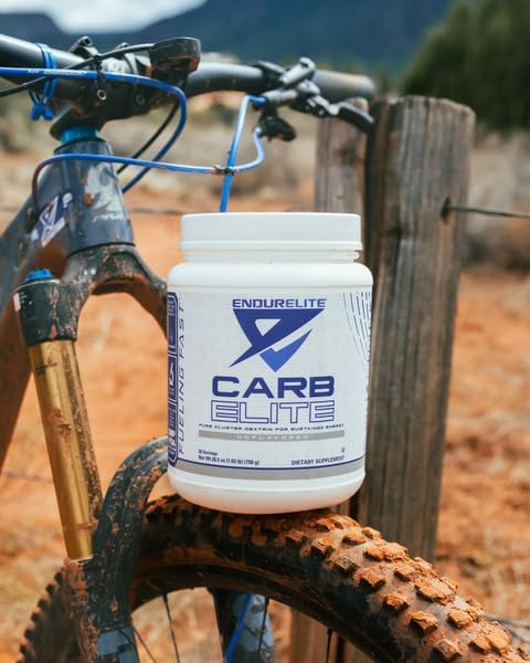 EndurElite Carb Elite- Pure Cluster Dextrin for Sustained Energy- Carbohydrate Powder - Unflavored- 30 Servings