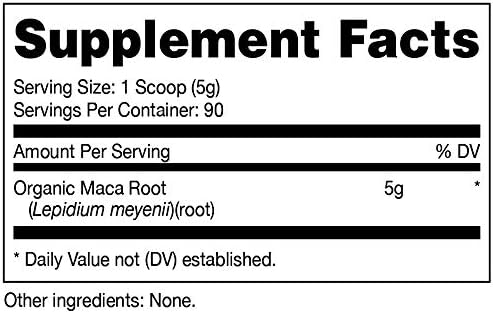Nutricost Organic Maca Root Powder (1 LB)