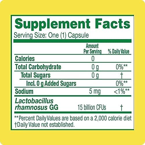 Culturelle Health & Wellness Daily Probiotic Supplement For Men & Women, Helps Support Your Immune System, Occasional Diarrhea, Gas & Bloating, 15 Billion CFUs, Non-GMO, 30 Count