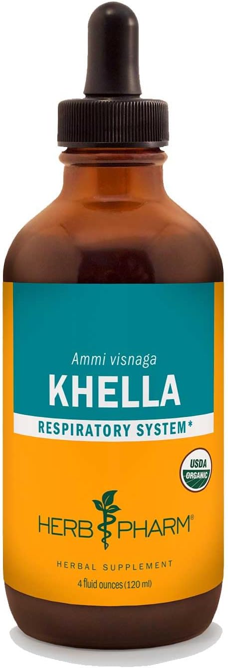 Herb Pharm Khella Liquid Extract for Respiratory System Support - 4 Ounce
