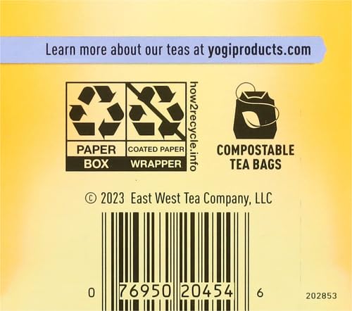 Yogi Tea Herbal Stress Relief, Honey Lavender 16 ct