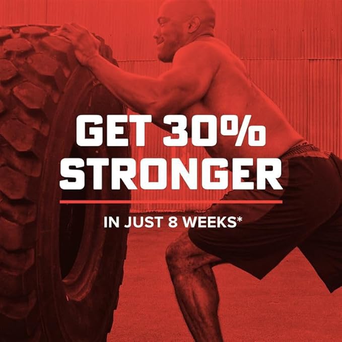 GNC AMP Wheybolic Clinically Proven Protein Powder, 40g Whey Protein, BCAA, Leucine, Increases Muscle Strength, Muscle Building, 3rd Party Tested, Gluten Free, Strawberries and Cream, 25 Servings
