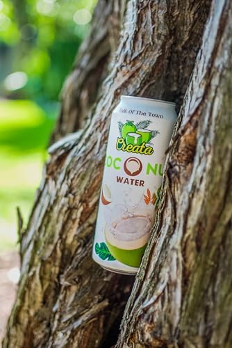 Coconut Water Bulk 99% Pure 16.57 Fl Oz - Pack of 12 Nutrient-Rich and Fresh | Low Sugar & Calories | Pure Coconut Water with Electrolytes by Creata