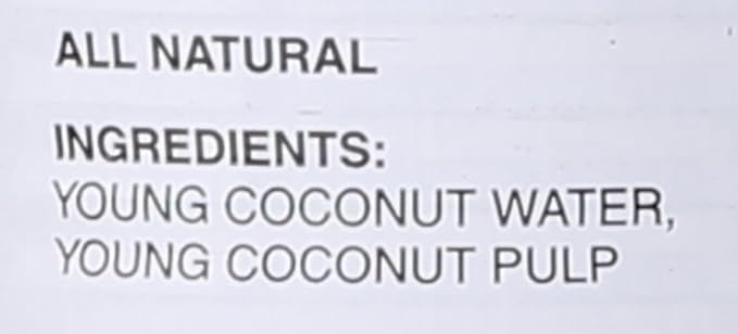 Amy & Brian Coconut Water with Pulp, 17.5 Fl Oz (Pack of 24)