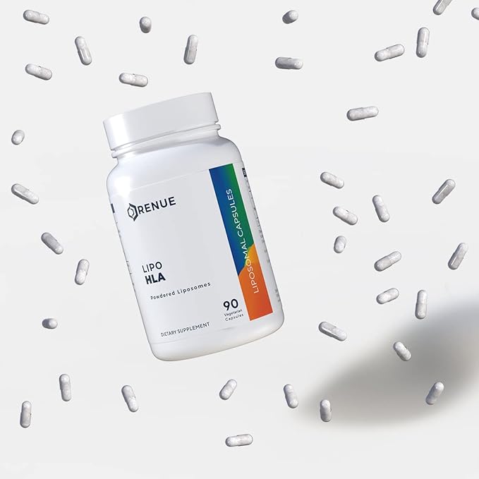 Hyaluronic Acid | HLA Liposomal Hyaluronic Acid Supplements | 90 Acido Hialuronico Capsules - 150mg Hylunaric Acid per Serving | Non-GMO | Made in The USA Third-Party Tested