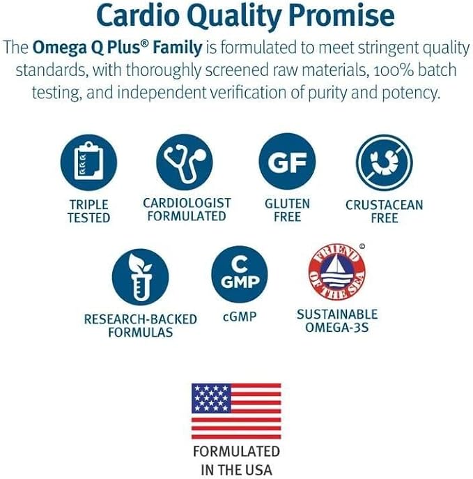 Dr. Sinatra Omega Q Plus Ultra | Advanced, Comprehensive Support for Heart Health & Healthy Aging with Ashwagandha for Stress Relief
