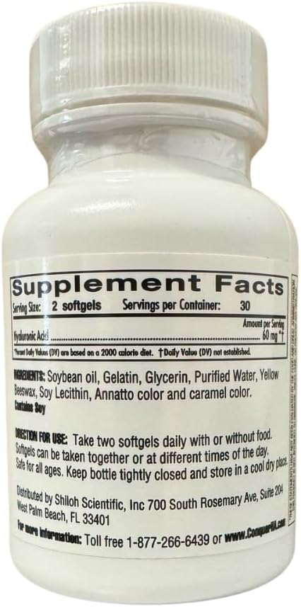 Original Form Hyaluronic Acid - 60 softgel Caps