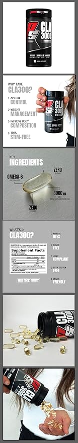 ProSupps® CLA 3000 Lean Body Composition Support, 90 Softgels