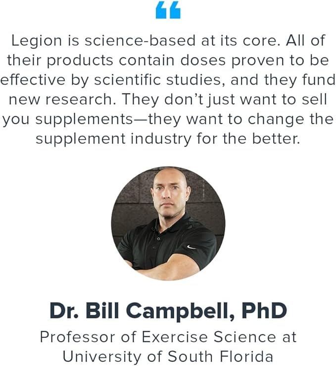 LEGION Casein+ Casein Protein Powder (French Vanilla) - Slow-Release Micellar Casein Protein Powder - Non-GMO, Gluten-Free & Naturally Sweetened Casein Powder from Grass-Fed Cows (30 Servings)