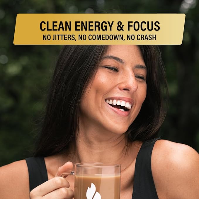 CAFFEINE ARMY Vanilla Latte | Comprehensive Functional Coffee with MCTs, CoQ10, Collagen and Adaptogens: Clean Energy + Supports Daily Attention, No Jitters or Crash (7.8 oz 22 Servings)