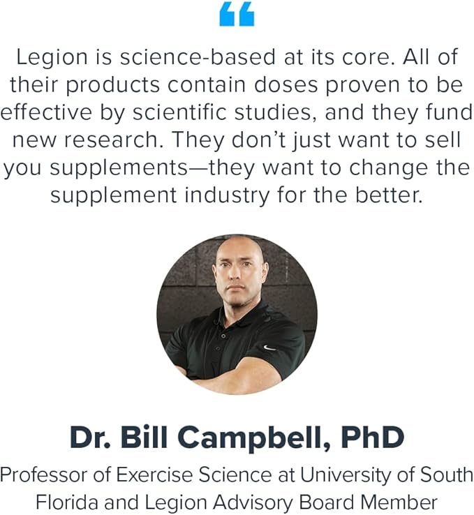 LEGION Immune- Immune Booster for Adults, Natural Immunity System Support w/Vitamin C (500mg), American Ginseng, Guduchi, and Garlic Supplement.