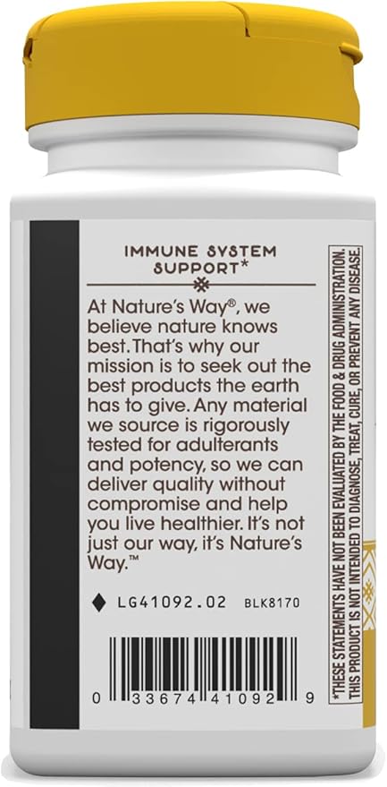 Nature's Way Zinc Lozenges with Vitamin C & Echinacea, Immune Support*, Wild Berry Flavored, 60 Lozenges (Pack of 2)