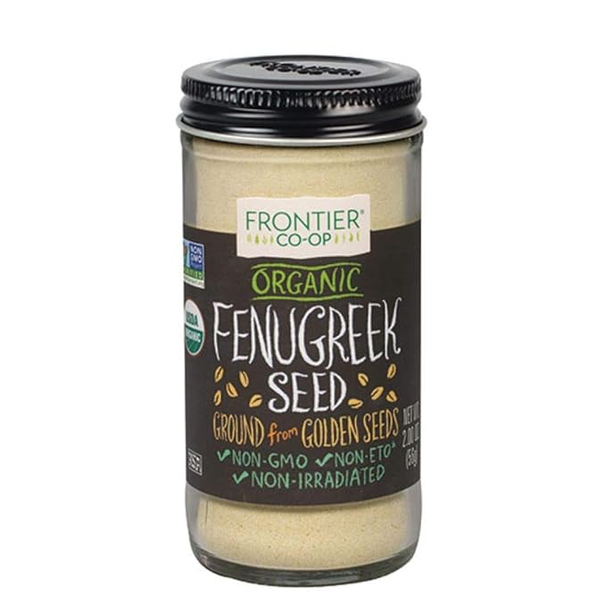 Frontier Fenugreek Seed Ground CERTIFIED ORGANIC 2.00 oz. Bottle