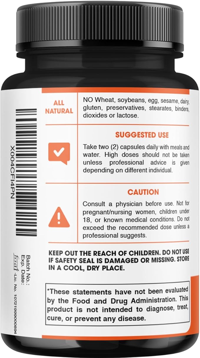 NAD+ Supplement with Nicotinamide Riboside Per Serving w/Resveratrol, Quercetin, Turmeric, Rhodiola Rosea, Vitamin D3 and Vitamin C - 60 Capsules