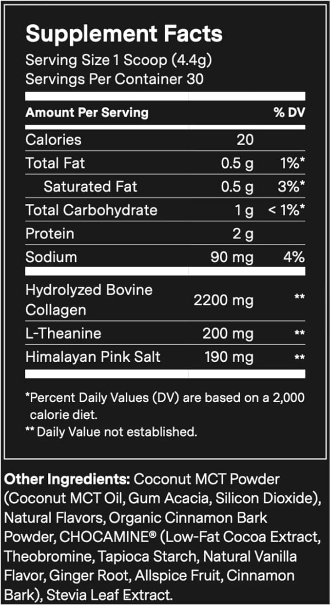 For Wellness The Good Stuff™ Focus Blend (30 Servings Pouch), Non-Dairy Coffee Supplement – Stimulates Cognitive Function & Mental Clarity