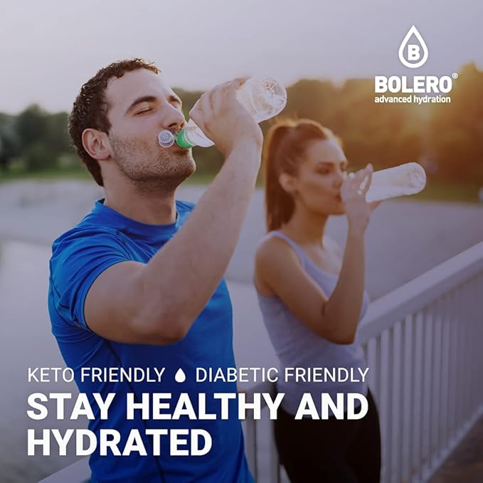 Bolero- Sugar Free Drink Mix Packets Elderberry Fruit Flavors | Powdered Flavored Water Packets | 36 Singles Sticks On The Go Packets