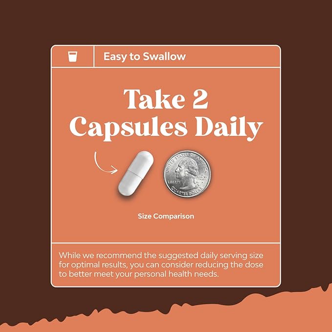 Advanced Mushroom Complex Capsules - 10X Lions Mane Supplement Capsules with Reishi, Chaga , Maitake & Shiitake for Brain Health, Memory Support & Focus - Nootropic for Mental Clarity - 30 Caps