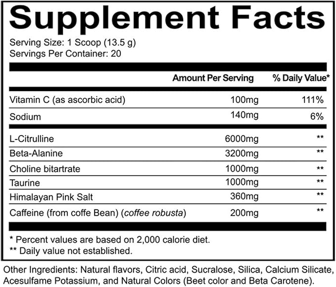REDCON1 Low Caffeine Pre Workout Powder for Men & Women - Coach Prime Time Pre - with Beta Alanine - Prime Time Punch (20 Servings)