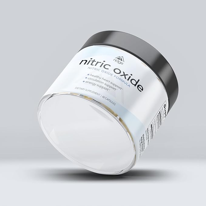 Nitric Oxide Booster Heart, Circulation and Blood Pressure Support with L-Citrulline, L-Arginine, and Energy Enhancers