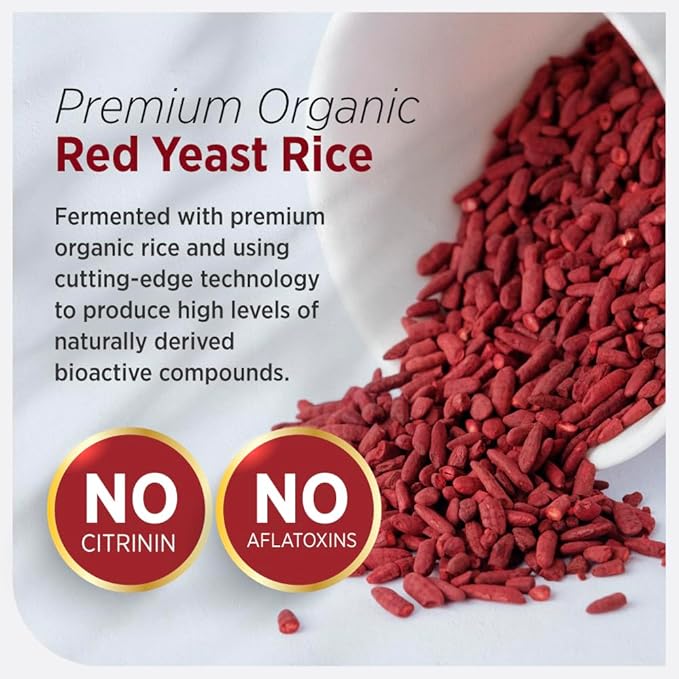 LABO Nutrition CHOLRestore – Red Yeast Rice with Phytosterol Health Supplement, Supports Healthy Cholesterol Levels, Citrinin, Aflatoxin & Soy Free, 90 Vegetarian Capsules