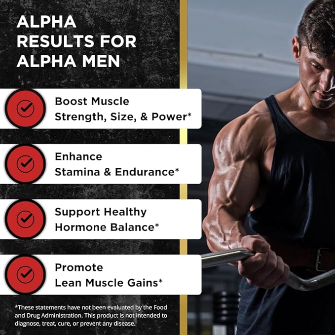 UNALTERED Muscle Builder for Men - Supports Muscle Growth, Size, Strength - Natural Muscle Building Supplement & Energy Booster - Tribulus Terrestris, Ginseng, Vitamin D3, Ashwagandha - 150 Capsules