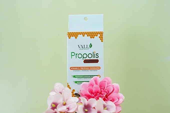 Vall-Propolis Forte - Propolis, Echinacea, and Vitamin C Oral Spray, 1 Fl Oz