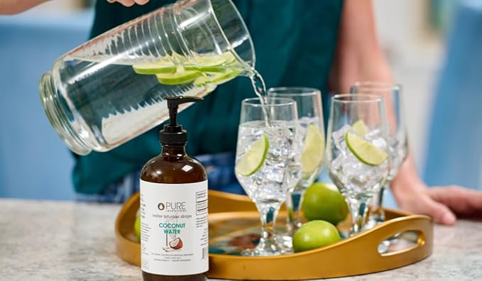 Pure Inventions Coconut Water - Water Infusion Drops - No Sugar, Calories, or Artificial Sweeteners - 500 servings - 16oz Bottle