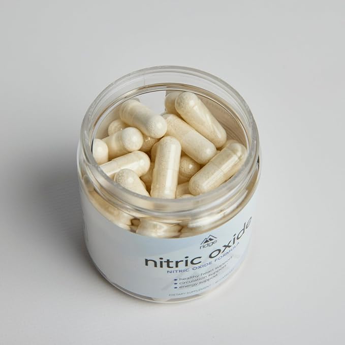 Nitric Oxide Booster Heart, Circulation and Blood Pressure Support with L-Citrulline, L-Arginine, and Energy Enhancers