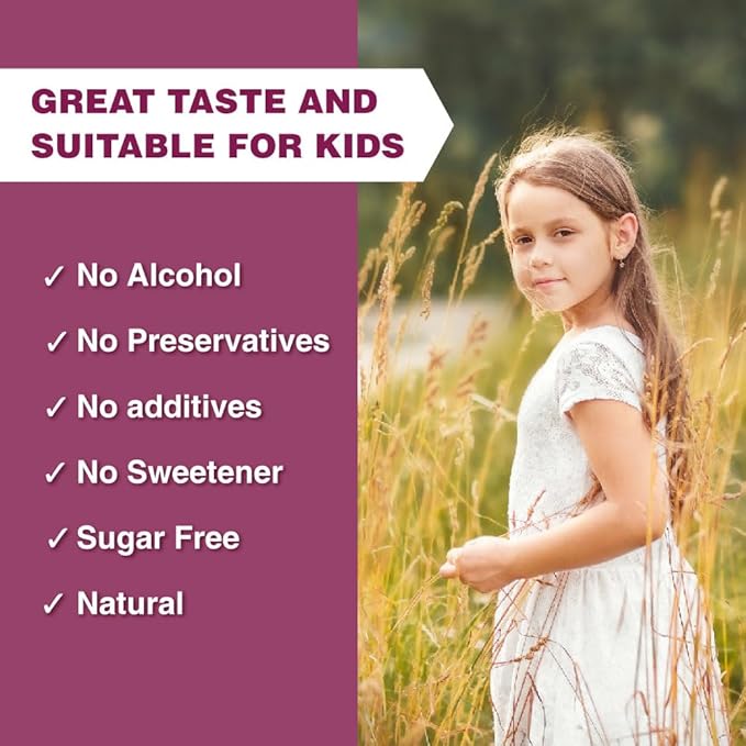 Lovita Echinacea Extract Liquid | 1 FL OZ | 350 mg per Serving | Concentrated Herb Tincture | Vegan | Alcohol-Free | with Elderberry and Licorice Extract (Pack of 3)